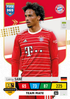 Leroy Sane Bayern Munchen 2023 FIFA 365 Team Mate #252